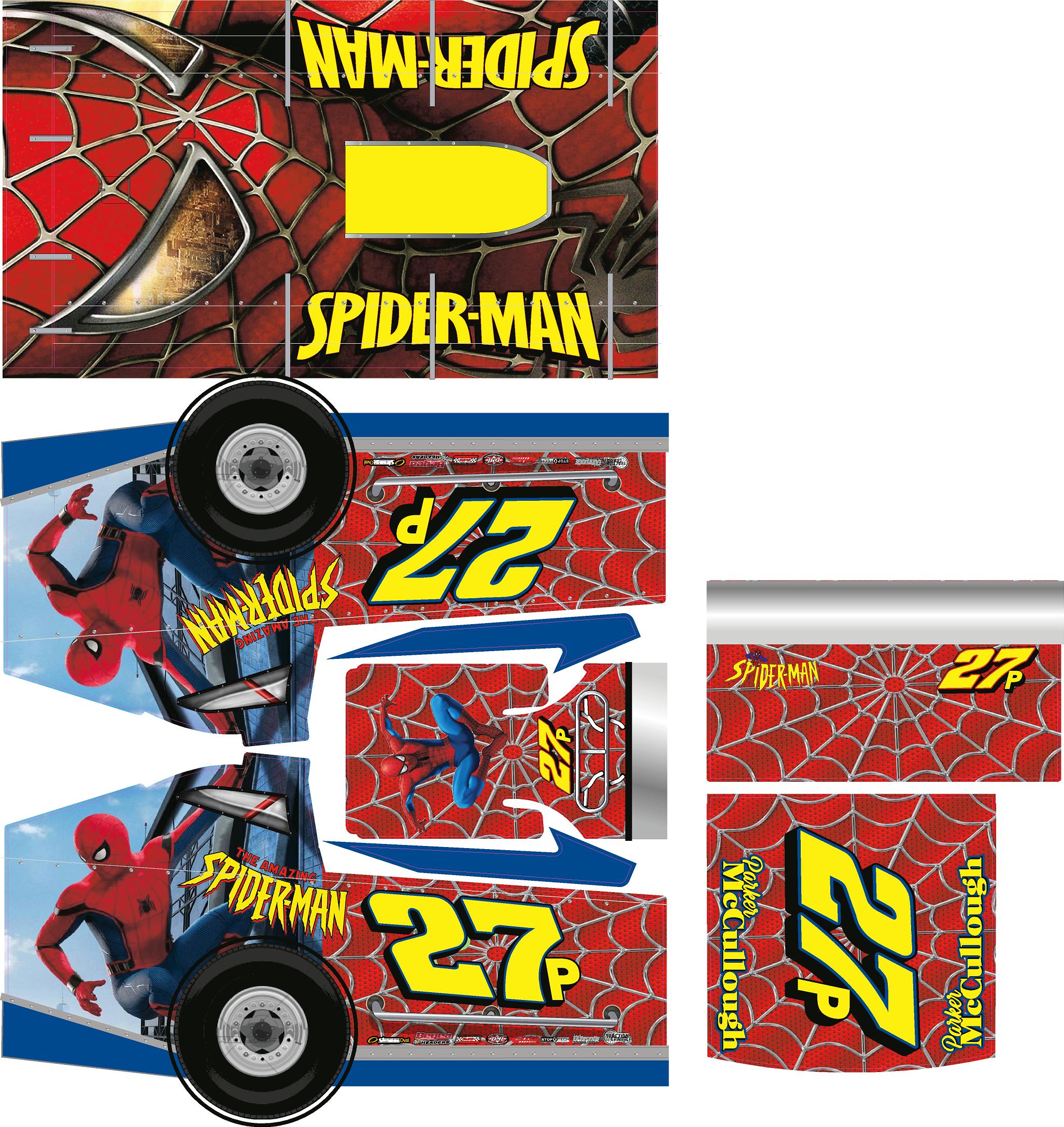 spider man 27p mudboss wrap